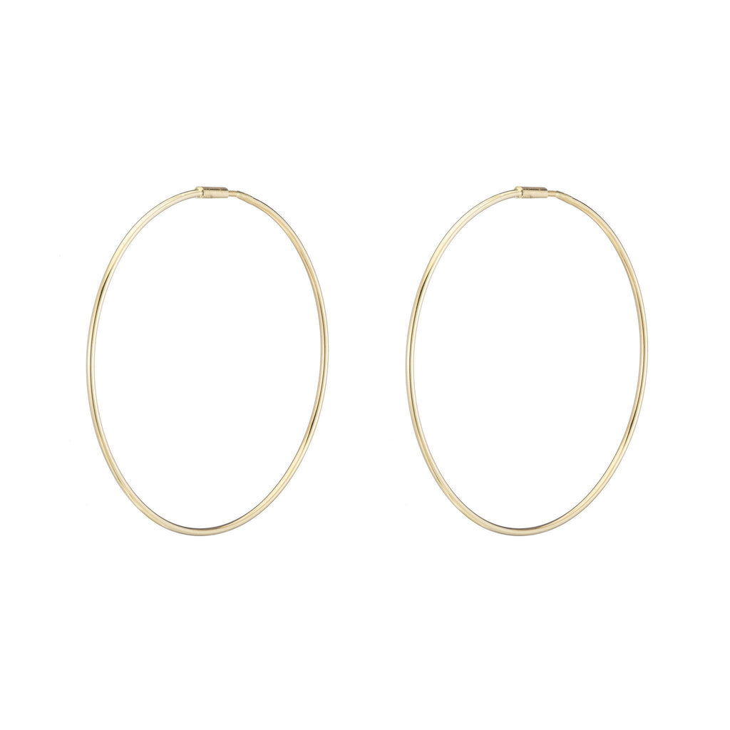Standard Endless Hoops -- Ariel Gordon Jewelry