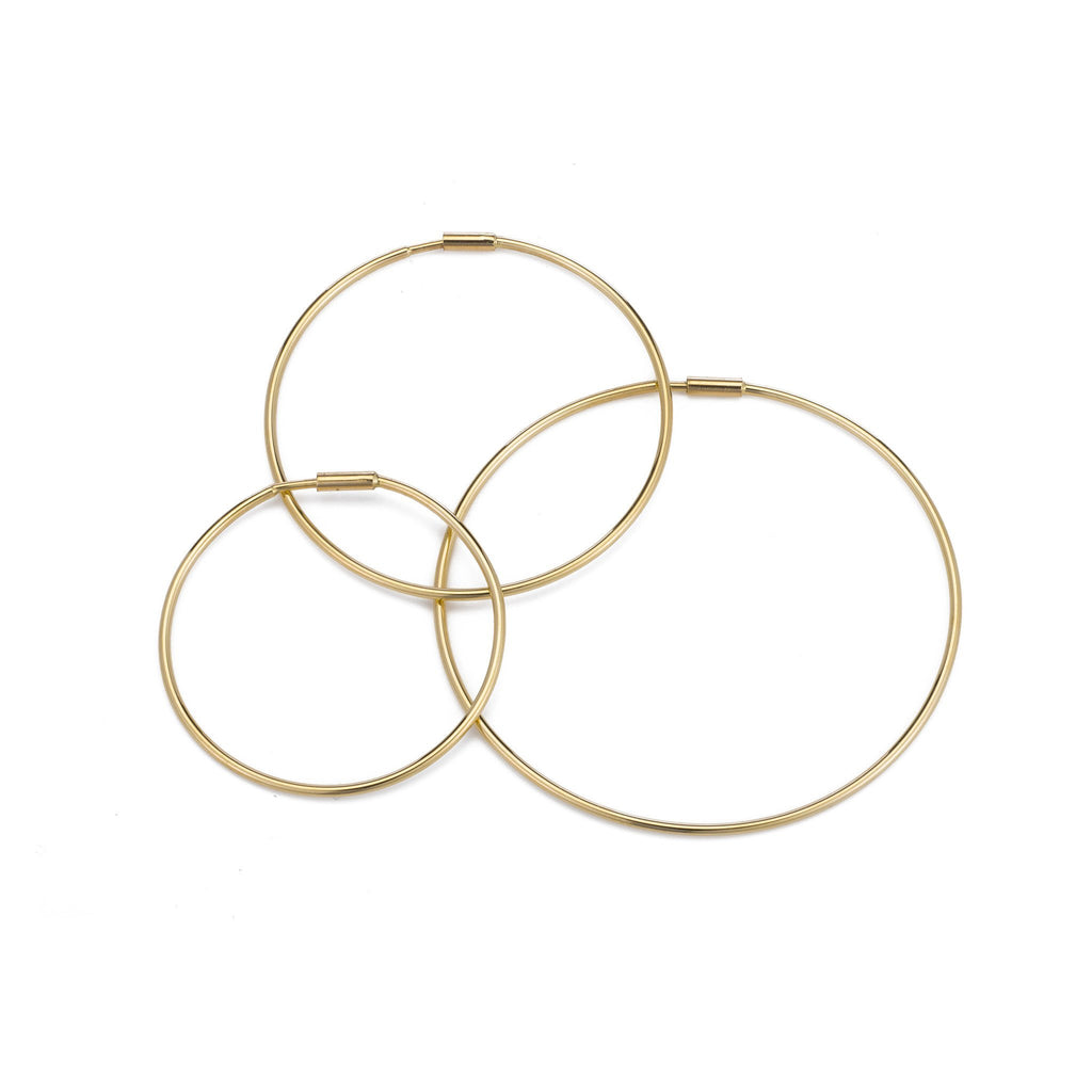 XL Endless Hoops -- Ariel Gordon Jewelry