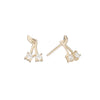 Diamond Cherry Bomb Studs - Diamond Cherry Bomb Studs -- Ariel Gordon Jewelry