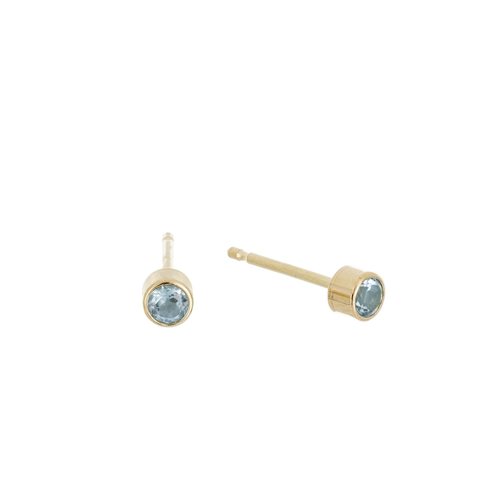 Birthstone Dust Studs -- Ariel Gordon Jewelry