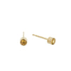 Birthstone Dust Studs - Birthstone Dust Studs -- Ariel Gordon Jewelry