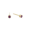 Birthstone Dust Studs - Birthstone Dust Studs -- Ariel Gordon Jewelry