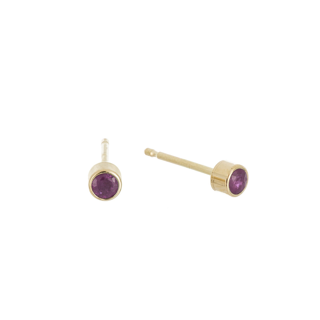 Birthstone Dust Studs -- Ariel Gordon Jewelry