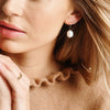 Baroque Pearl Swing Hoops - Baroque Pearl Swing Hoops -- Ariel Gordon Jewelry