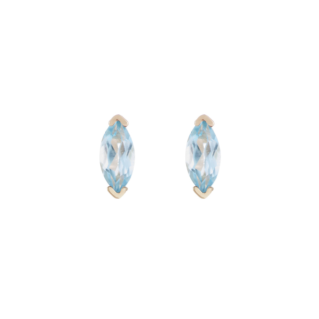 Marquise Wink Studs -- Ariel Gordon Jewelry