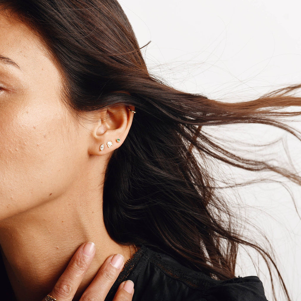 Marquise Wink Studs -- Ariel Gordon Jewelry