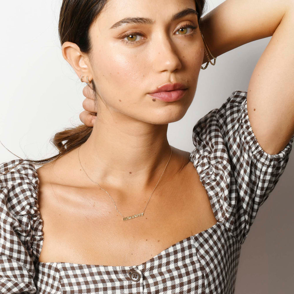 AGJ x This is About Humanity Necklace -- Ariel Gordon Jewelry