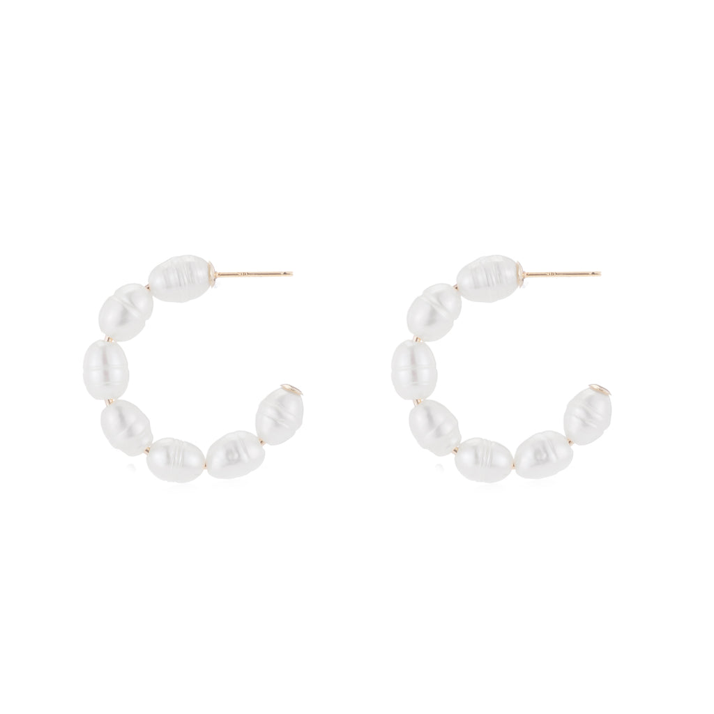 Lido Hoops -- Ariel Gordon Jewelry