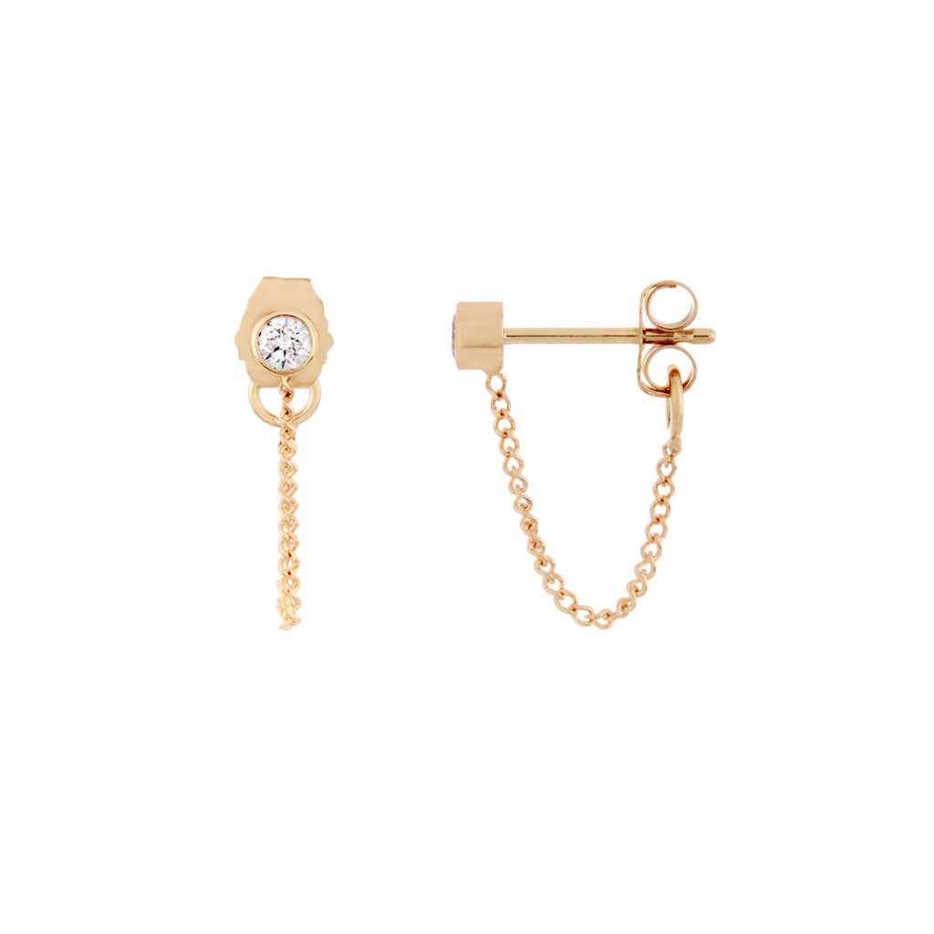 Everyday Chain Studs -- Ariel Gordon Jewelry