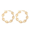 Twisted Helium Hoops - Twisted Helium Hoops -- Ariel Gordon Jewelry
