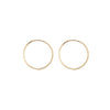Skinny Tire Hoops - Skinny Tire Hoops -- Ariel Gordon Jewelry