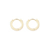 Junior Pavé Hoops - Junior Pavé Hoops -- Ariel Gordon Jewelry