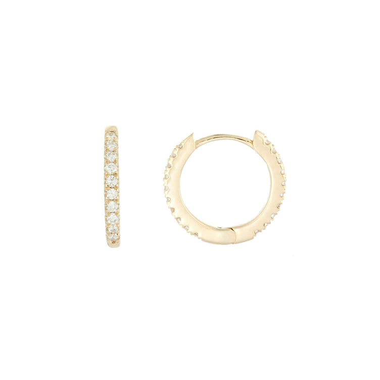 Standard Pavé Hoops