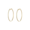 XL Pavé Hoops - XL Pavé Hoops -- Ariel Gordon Jewelry