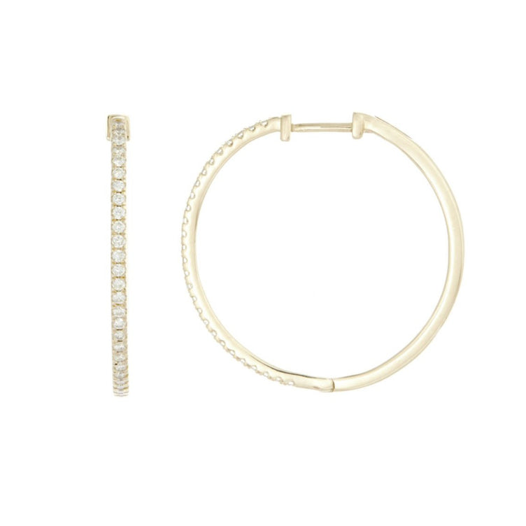 XL Pavé Hoops
