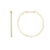 XL Pavé Hoops - XL Pavé Hoops -- Ariel Gordon Jewelry