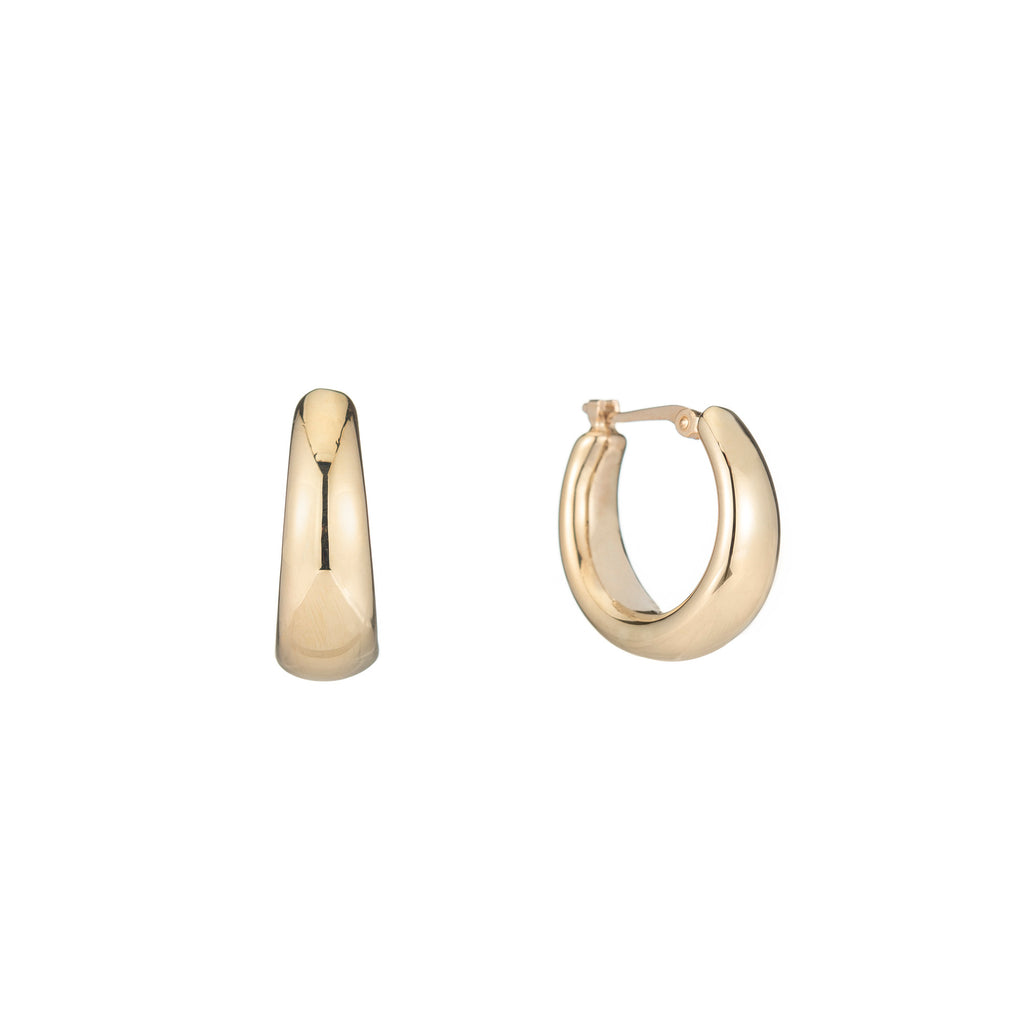Mini Helium Hoops -- Ariel Gordon Jewelry