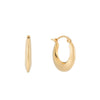 Helium Knife Edge Hoops - Helium Knife Edge Hoops -- Ariel Gordon Jewelry