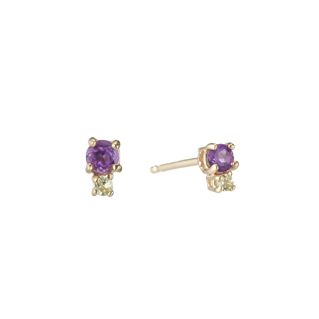 Birthstone Spotlight Studs -- Ariel Gordon Jewelry