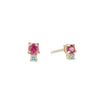 Birthstone Spotlight Studs - Birthstone Spotlight Studs -- Ariel Gordon Jewelry