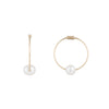 Mini Endless Pearl Hoops - Mini Endless Pearl Hoops -- Ariel Gordon Jewelry