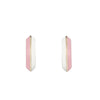 Enamel Knife Edge Hoops - Enamel Knife Edge Hoops -- Ariel Gordon Jewelry