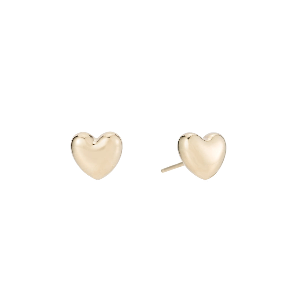 Heart Helium Studs -- Ariel Gordon Jewelry