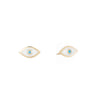 Evil Eye Enamel Studs - Evil Eye Enamel Studs -- Ariel Gordon Jewelry