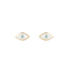 Evil Eye Enamel Studs - Evil Eye Enamel Studs -- Ariel Gordon Jewelry