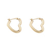 Junior Heart Helium Hoops - Junior Heart Helium Hoops -- Ariel Gordon Jewelry