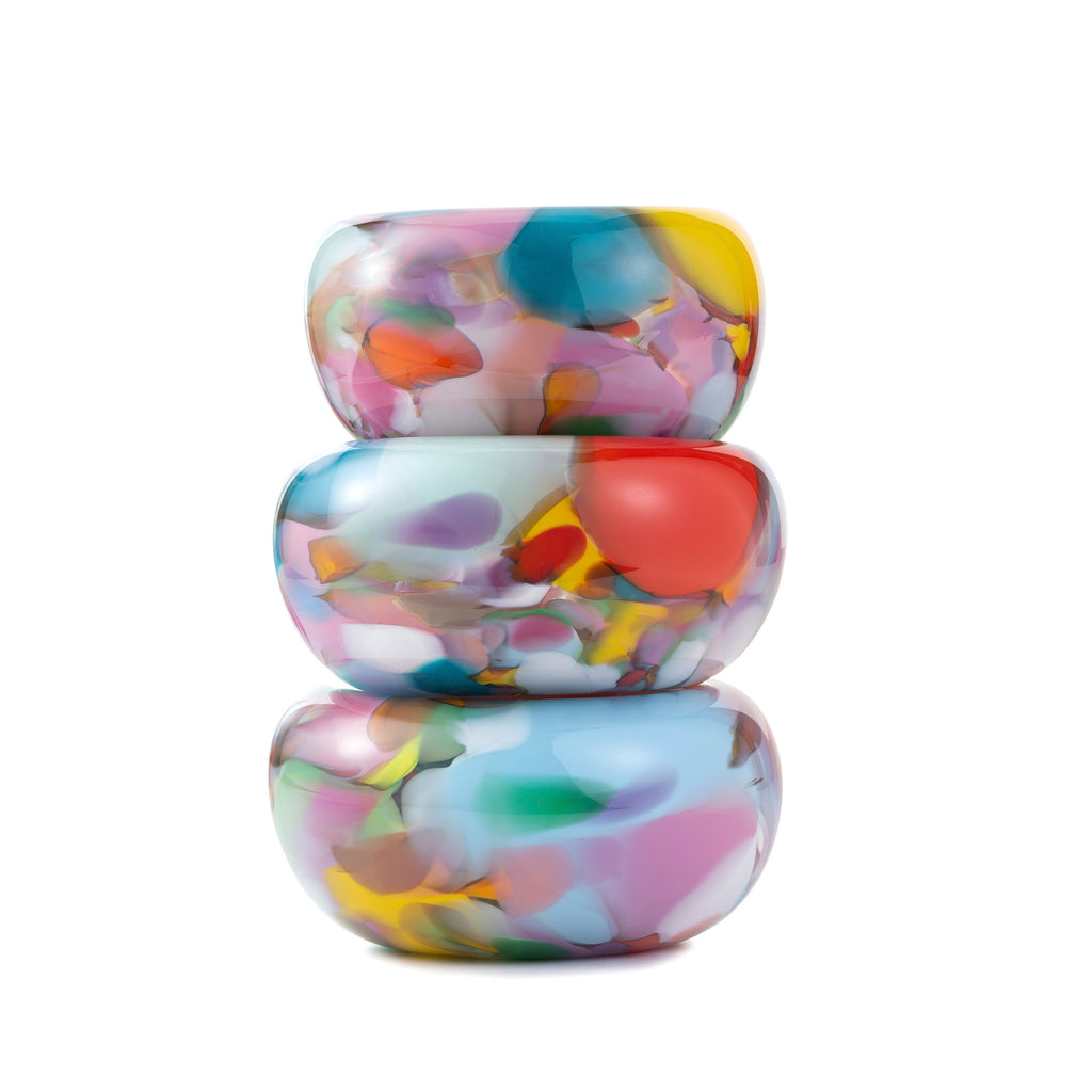 Rainbow Bubble Glass Catchall -- Ariel Gordon Jewelry