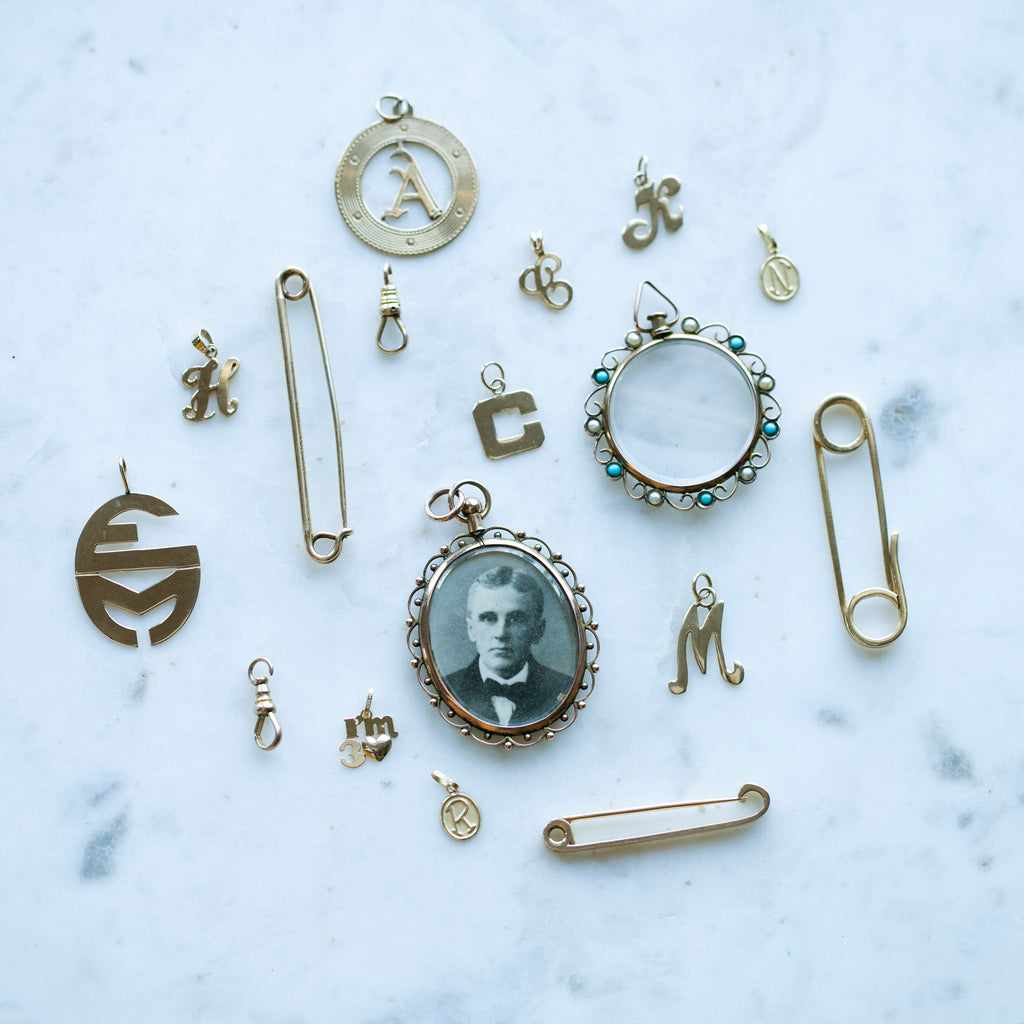 C Block Charm -- Ariel Gordon Jewelry