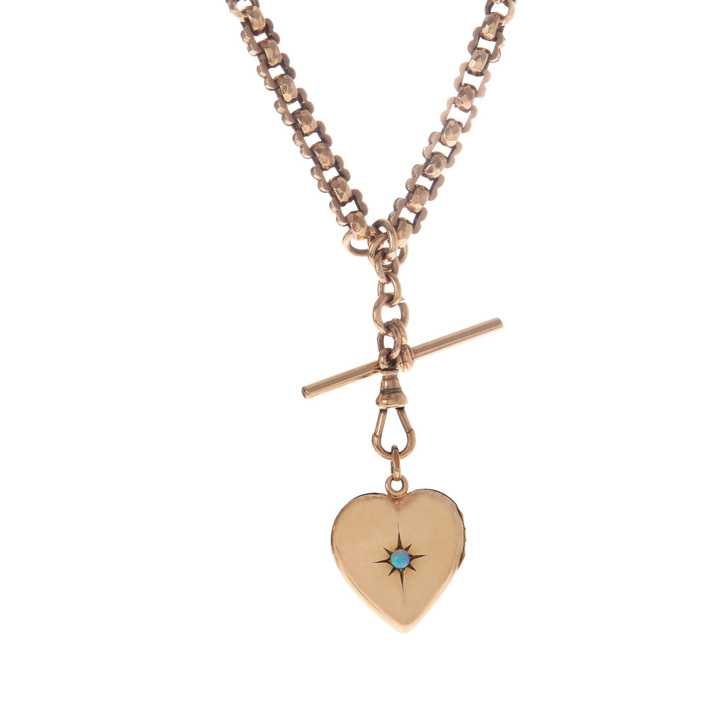 Engraved Albert Chain Necklace -- Ariel Gordon Jewelry