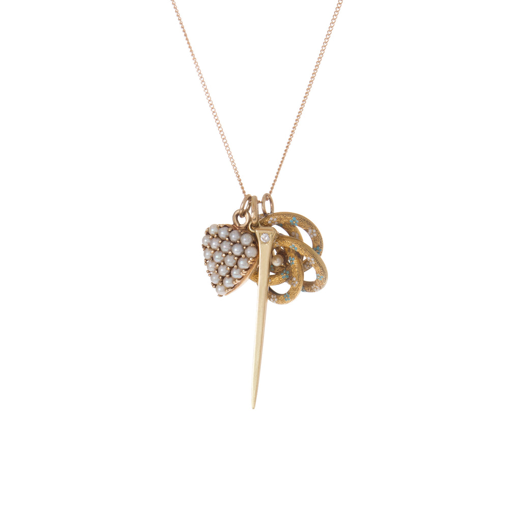 Diamond Horse Nail -- Ariel Gordon Jewelry