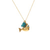 Gold Puffer Fish - Gold Puffer Fish -- Ariel Gordon Jewelry