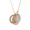 Oval Diamond Pendant - Oval Diamond Pendant -- Ariel Gordon Jewelry