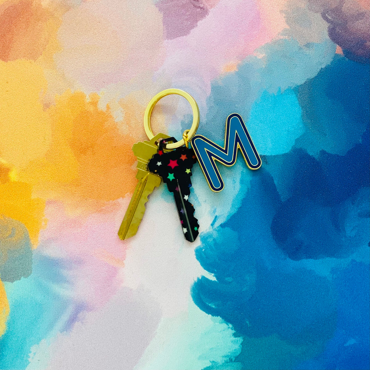 Fridge Magnet Initial Keychain | Bag Charm | Dog Charm – Ariel Gordon