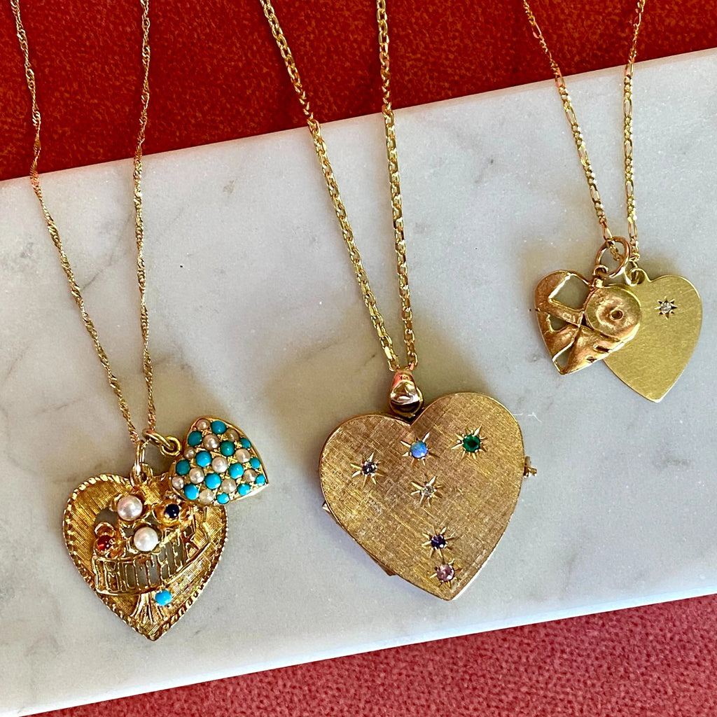 Vintage LOVE Charm -- Ariel Gordon Jewelry