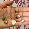 Heart Charm with Star Set Diamond - Heart Charm with Star Set Diamond -- Ariel Gordon Jewelry