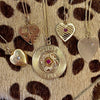 Ruby Lattice Heart - Ruby Lattice Heart -- Ariel Gordon Jewelry
