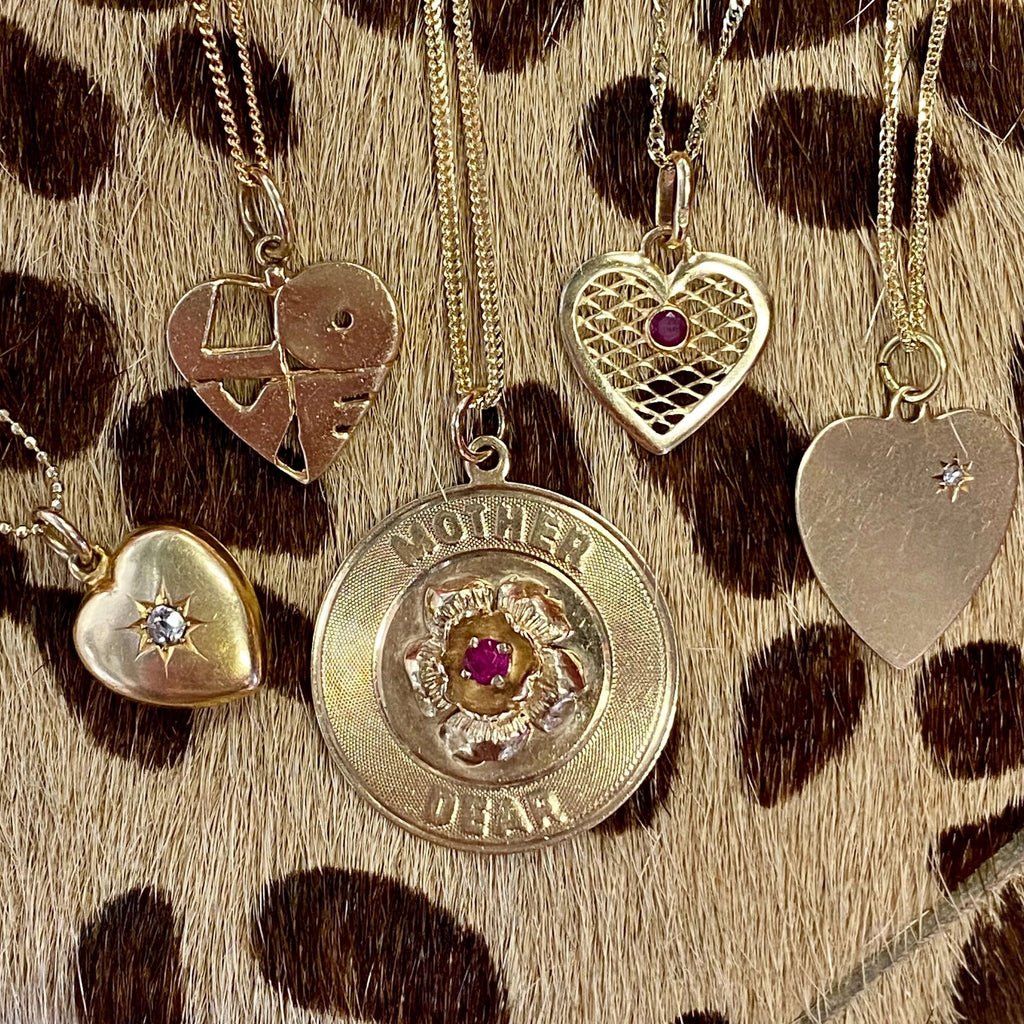 Vintage LOVE Charm -- Ariel Gordon Jewelry
