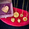 Victorian Puffed Heart Charm - Victorian Puffed Heart Charm -- Ariel Gordon Jewelry