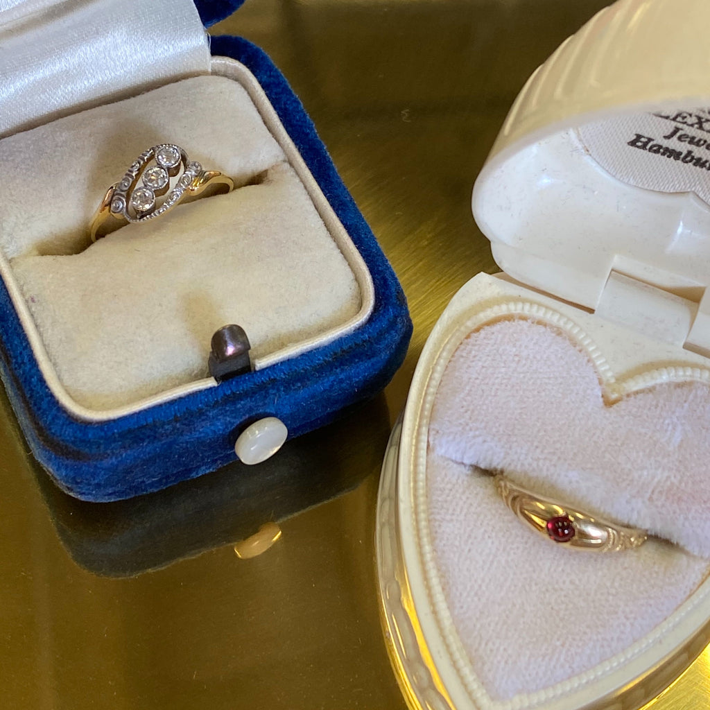 Garnet Baby Ring -- Ariel Gordon Jewelry