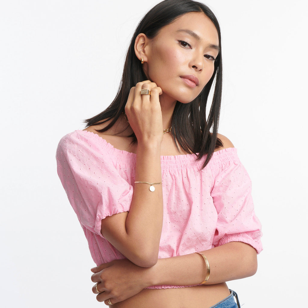 Medallion Signet Bracelet -- Ariel Gordon Jewelry