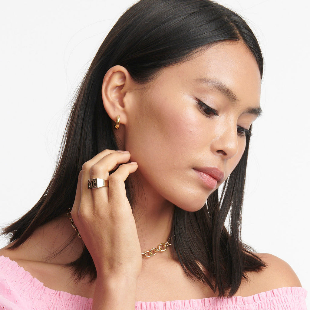 Mini Helium Hoops -- Ariel Gordon Jewelry