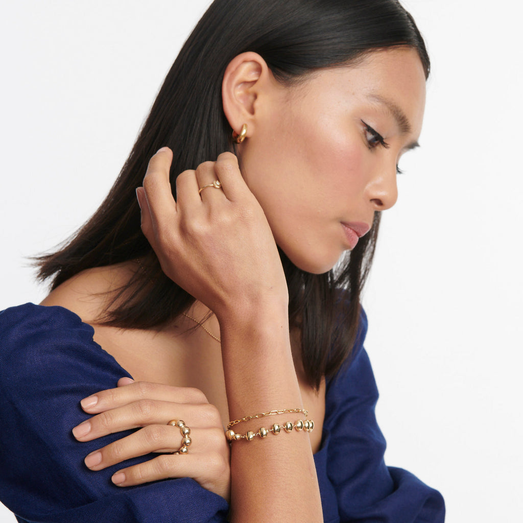Petite Classic Link Bracelet -- Ariel Gordon Jewelry