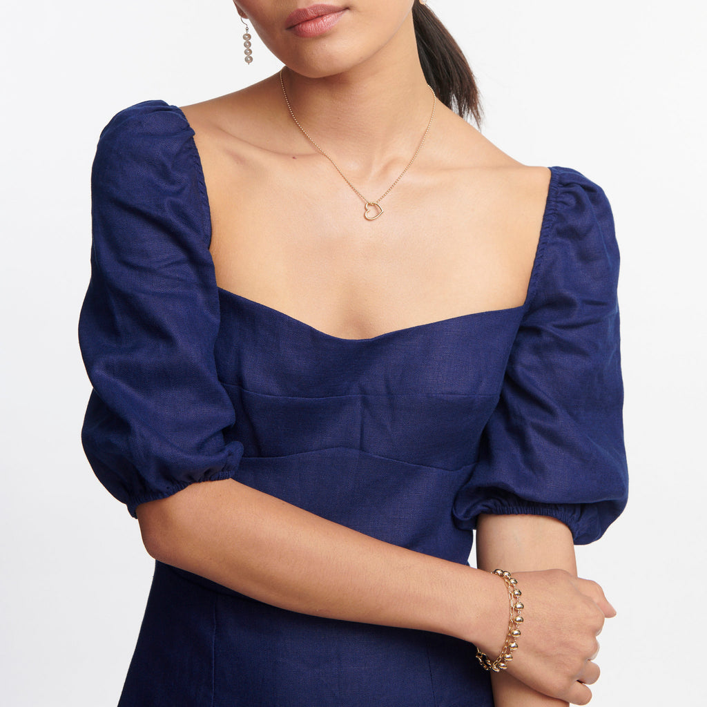 Floating Heart Charm -- Ariel Gordon Jewelry
