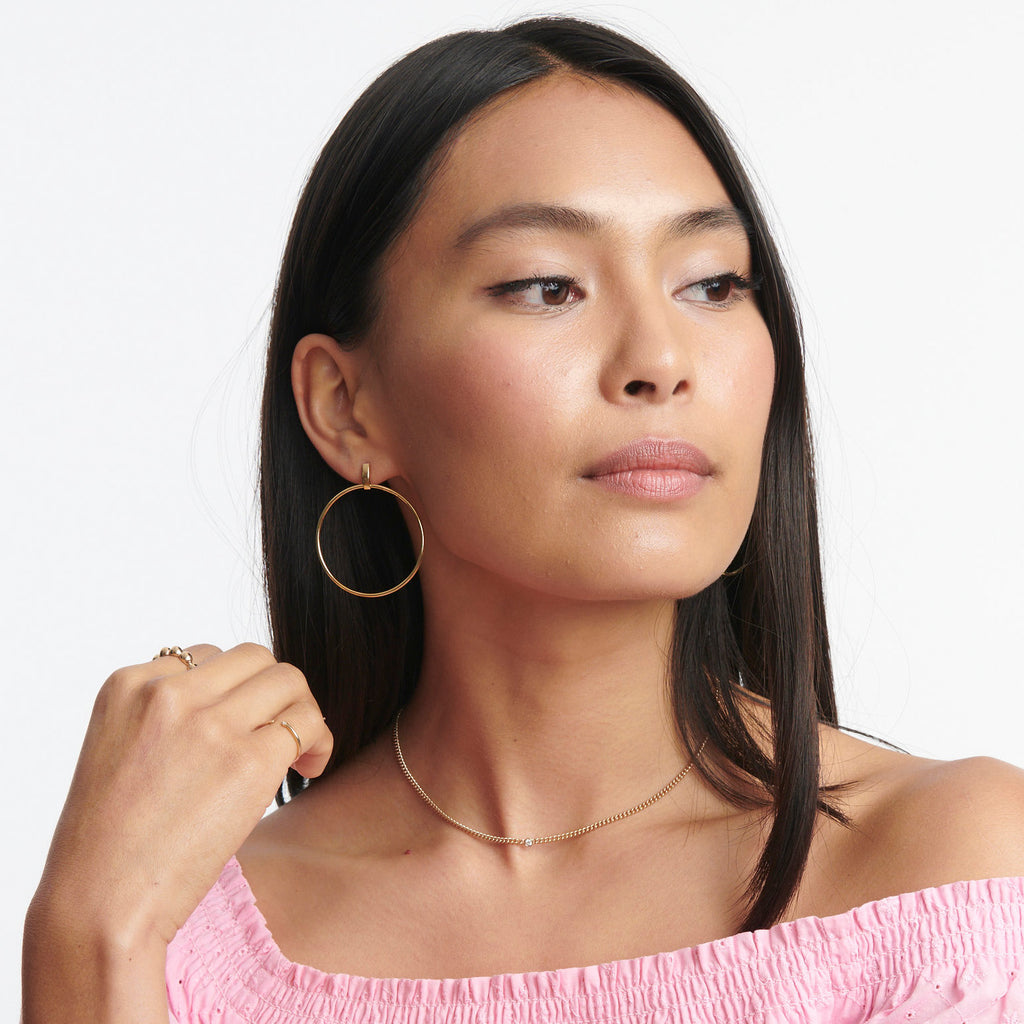 Door Knocker Hoops -- Ariel Gordon Jewelry