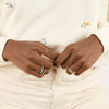 Dual Birthstone Ring - Dual Birthstone Ring -- Ariel Gordon Jewelry