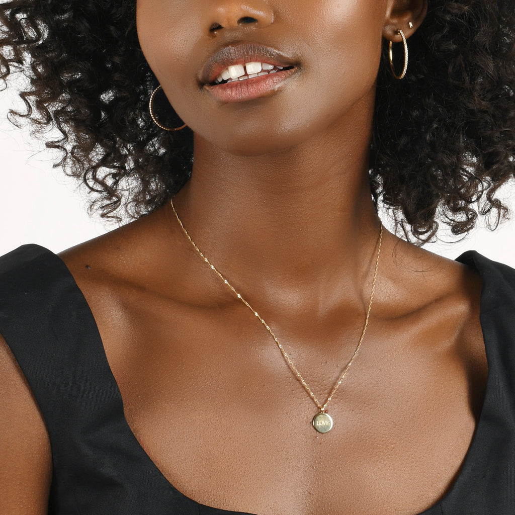 Ariel gordon shop medallion signet necklace